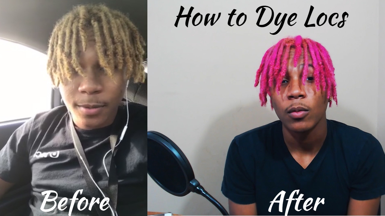 How To Dye Dreads Dying My High Top Dreads Pink