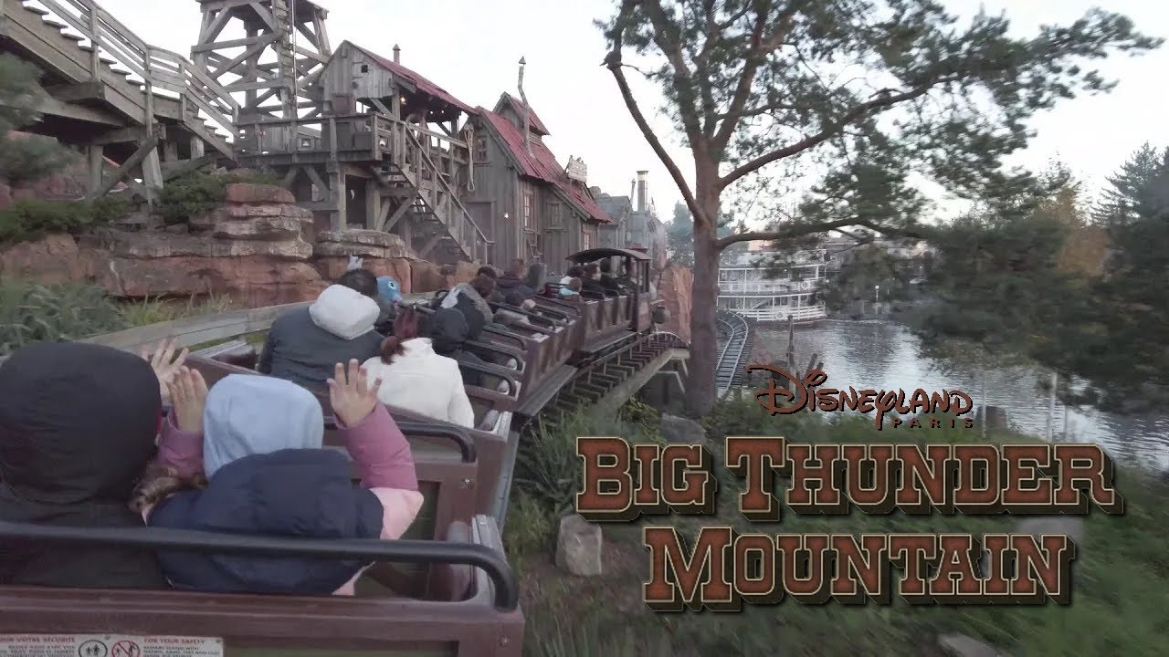 Big Thunder Mountain with Empty Queue during Extra Magic Time 2023 4K POV Disneyland Paris