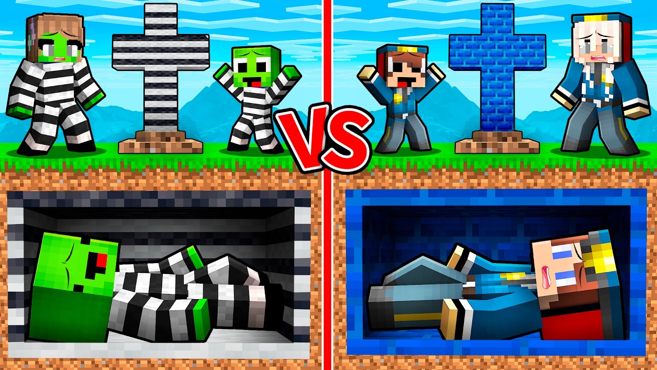 Why Mikey CRIMINAL and JJ POLICE Buried Alive in Minecraft (Maizen)