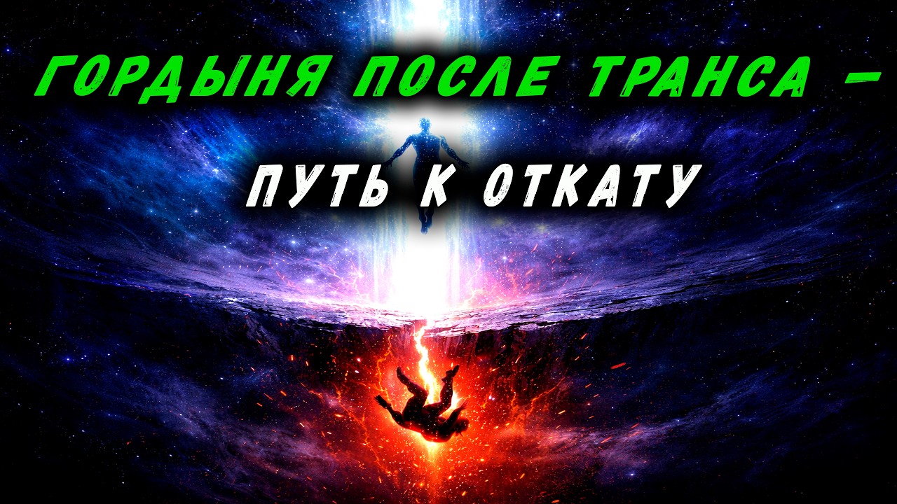 ГОРДЫНЯ ПОСЛЕ ТРАНСА — ПУТЬ К ОТКАТУ