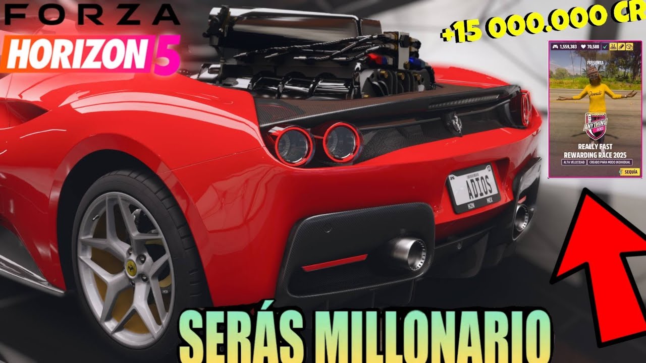 CÓMO OBTENER 125 MIL CREDITOS CADA 20 SEGUNDOS !!🤯🤯✅️ NO CLICKBAIT ✅️FORZA HORIZON 5 - Michel Limón