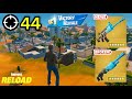 44 Elimination Solo "RELOAD” Gameplay Wins (Fortnite Chapter 7 PS5 Controller)