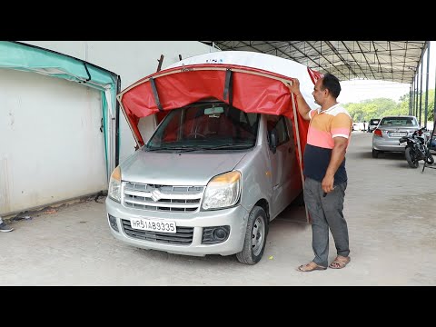 SMART SHELTER CAR COVER || Manual || Car Shed cover || Body Cover