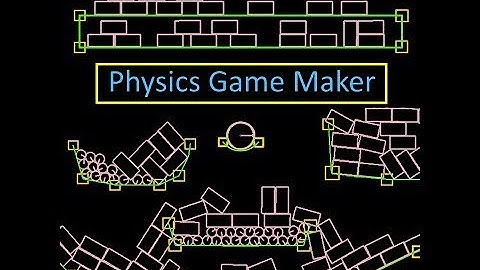 Physics Game Maker. Make physics level