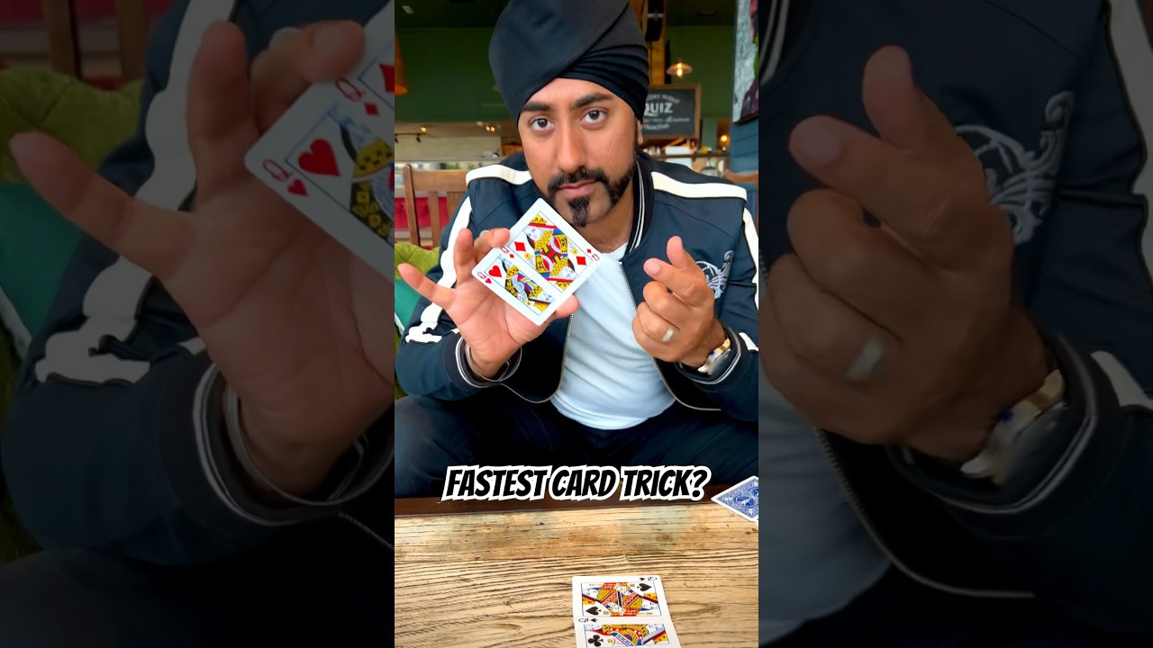 Fastest Card Trick? 