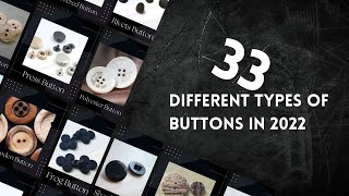 Best 33 Types of Buttons in 2026 | For Clothing & Accessories | Consultance