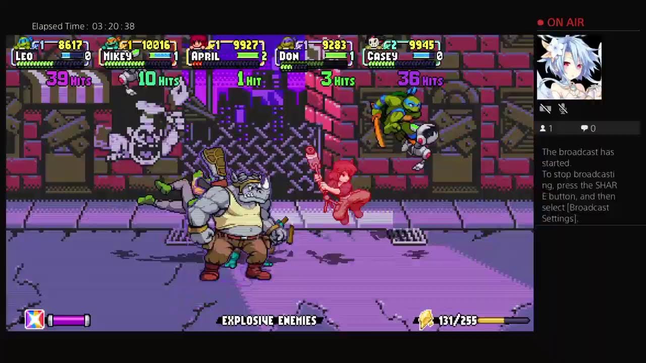 Tmntsr: surv April team pt.2