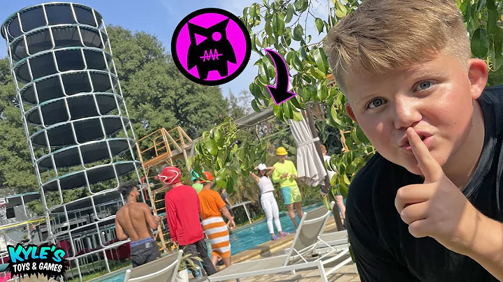 Sneaking Into The Team RAR Mansion Swimming Pool!!