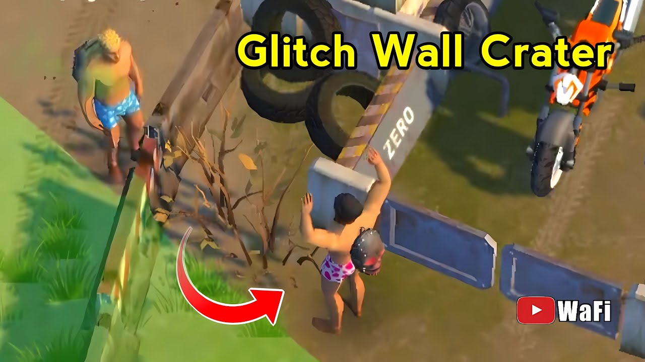 Crater Glitch Bug Wall - Last Day On Earth