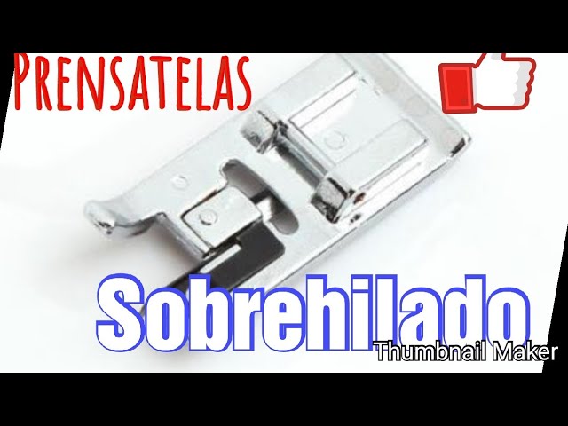 Prensatelas de sobrehilado