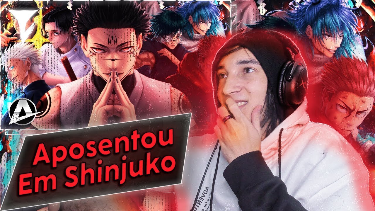 (Só pedrada pqp 15) REACT ♪ SHINJUKU | Sukuna Vs Feiticeiros | AniRap
