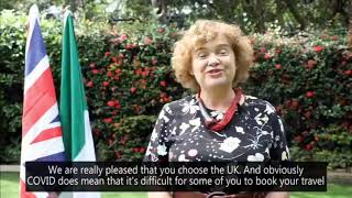 Message from the British High Commission
