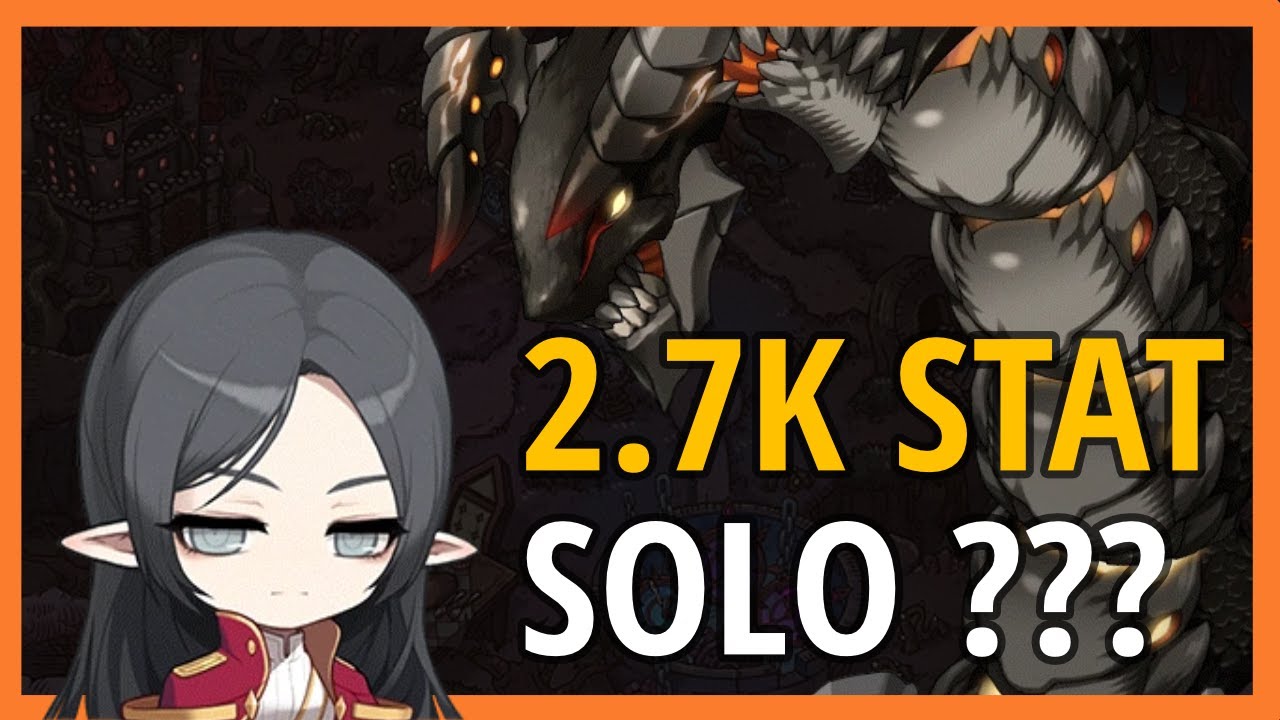 Adele 2.7K Stat Chaos Vellum SOLO GMS Reboot Maplestory 2022 YouTube