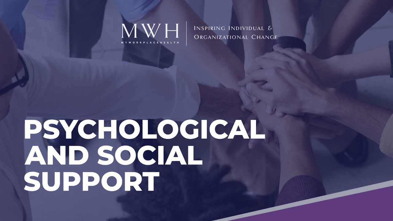Psychological and Social Support YouTube