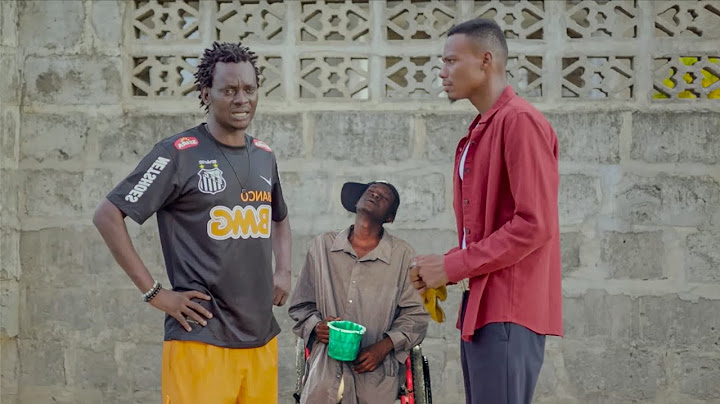 Kumbe MWIZI anajifanya kilema STEVE MWEUSI mdogowako LEONARDO kakoma kuiba