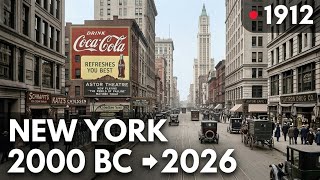 Evolution of New York | Fixed-Camera Timelapse: 4026 Years in 11 Minutes (2000 BC – 2026)