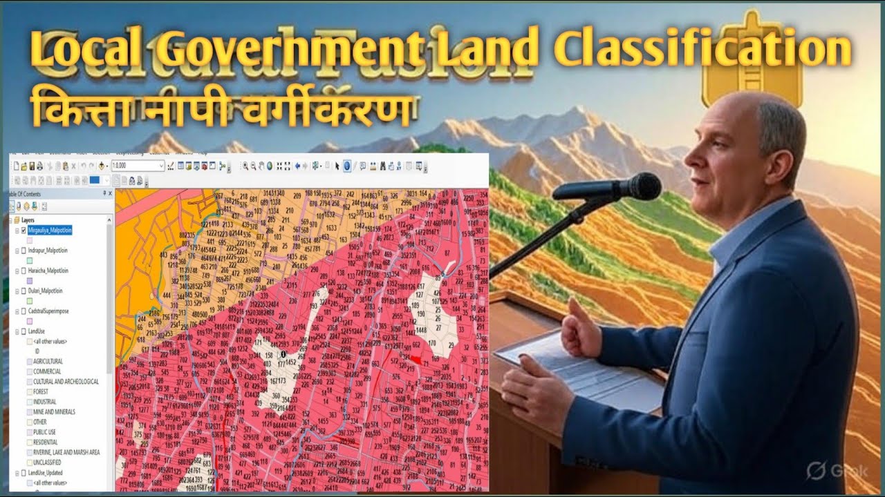 Local Government Land Classification / कित्तानापी नक्सा वर्गीकरण