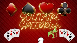 BEATING MY PB!! I SOLITAIRE SPEEDRUN l