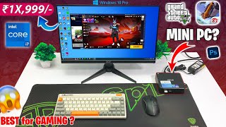 I Bought Amazon Cheapest i7, 16gb ram, 512gb ssd *Mini PC*🔥| Better for Gaming?