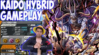 Bantai Meta Roger & Shanks 🔥🔥= Gameplay level 100 Extreme Kaido Hybrid - One Piece Bounty Rush