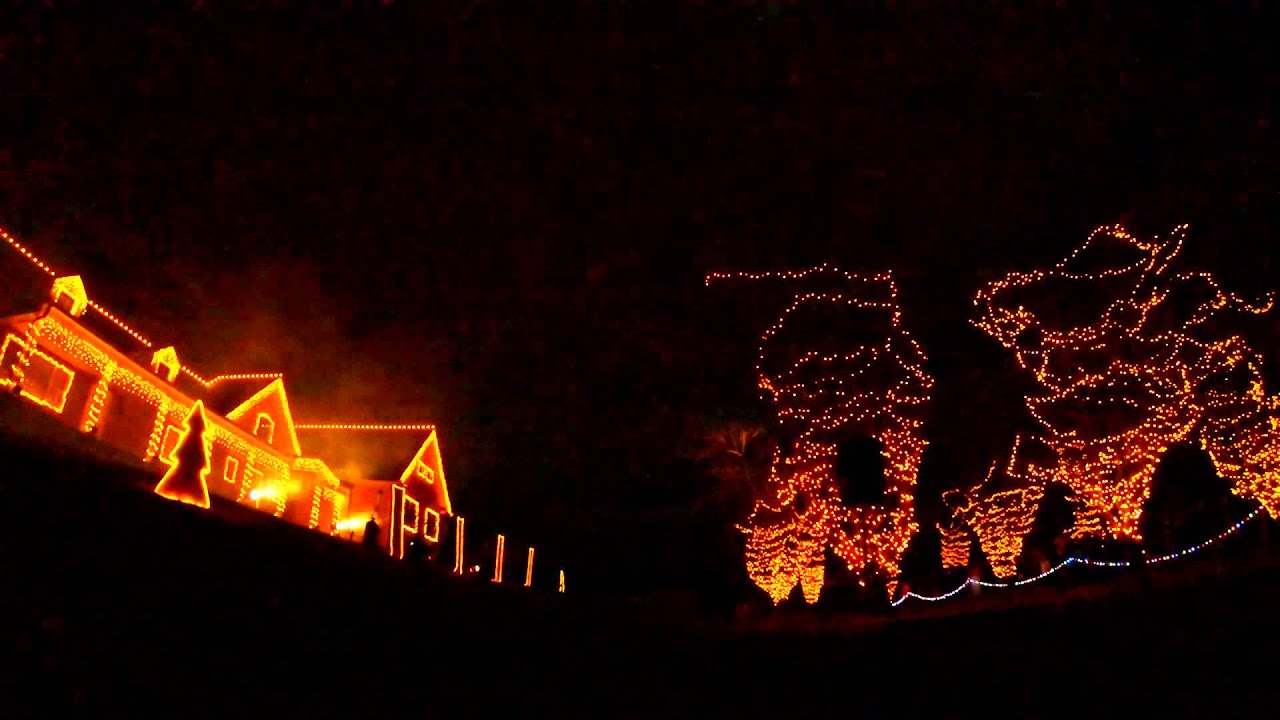 The Christmas Light Show 2702 Wooloey Rd, Wall NJ gopro edit YouTube