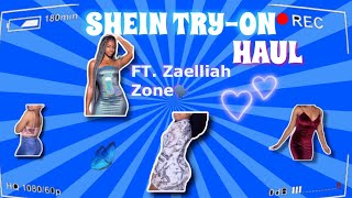 SHEIN TRY-ON HAUL | FT. Zaelliah Zone (Voiceover) | Mickeysosweet