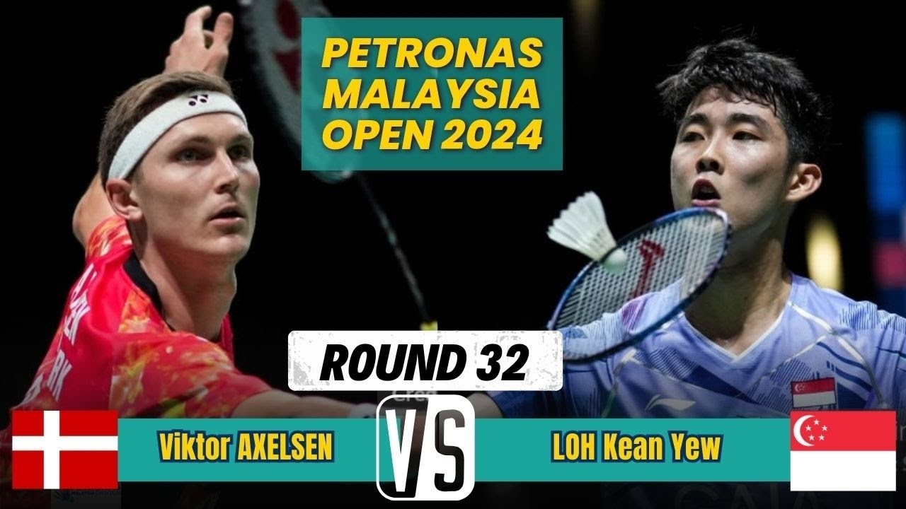 Jonatan Christie [INA] vs. Kidambi Srikanth [IND] - R32 | PETRONAS Malaysia Open 2024