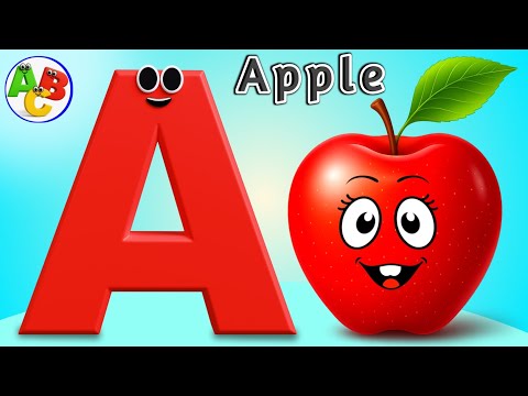 Learn A is ForApple | Fun Alphabet Song for Toddlers & Preschoolers | ABC Nursery Rhymes Video 