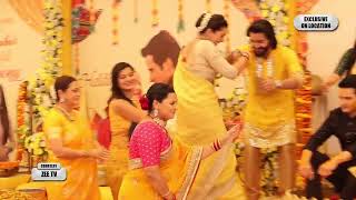 Lakshmi Niwas Today Episode Bhoomi Raj Haldi ceremony behind the scenes On Location | Zee tv