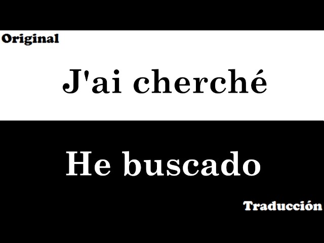 Amir - J'ai cherché [Letra y traducción] class=