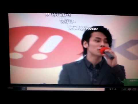2013.3.26沖縄映画祭～CODE-V～Nalawの美川さんのモノマネ