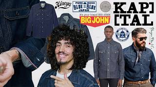 Raw Denim Shirt Buying Guide: The 4 Style You Should Know! 👀