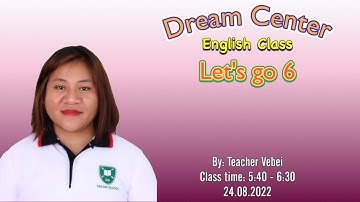 Let’s go 6 Unit 8 Listen and read along // By teacher Abei