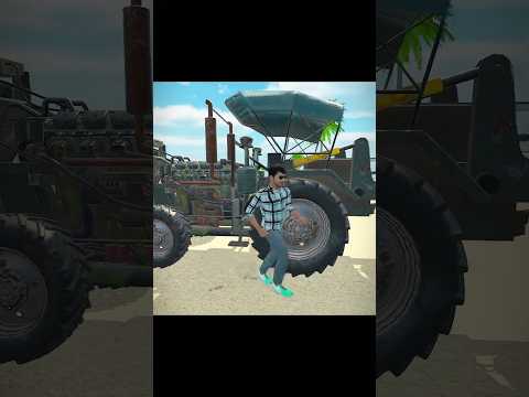 New Tractor Added Indian Vehicles Simulator 3d 🤯 #indianvehiclesimulator3d #gaming #shorts #tractor