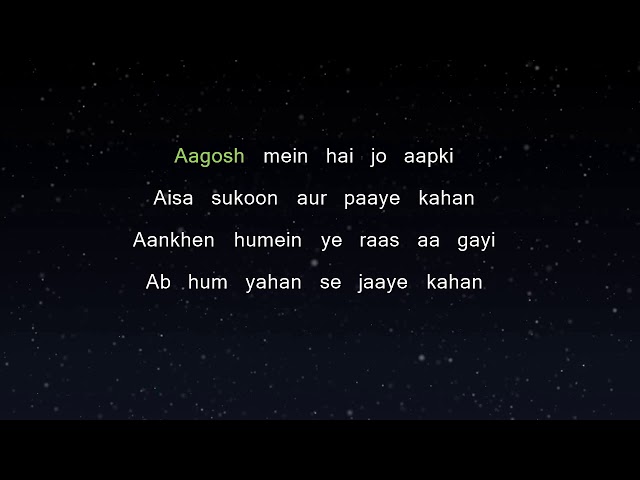 Dekha Hazaro Dafaa - Rustom (Karaoke Version) class=