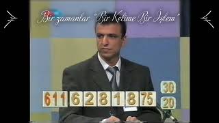 Bir Kelime Bir İşlem Trt Arşivinden Yarışma Programı 