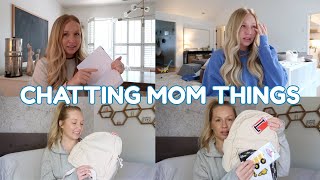chatty vlog: productive naptime routine, ttc struggles for baby number 2, toddler backpack ideas @thehomeblondy