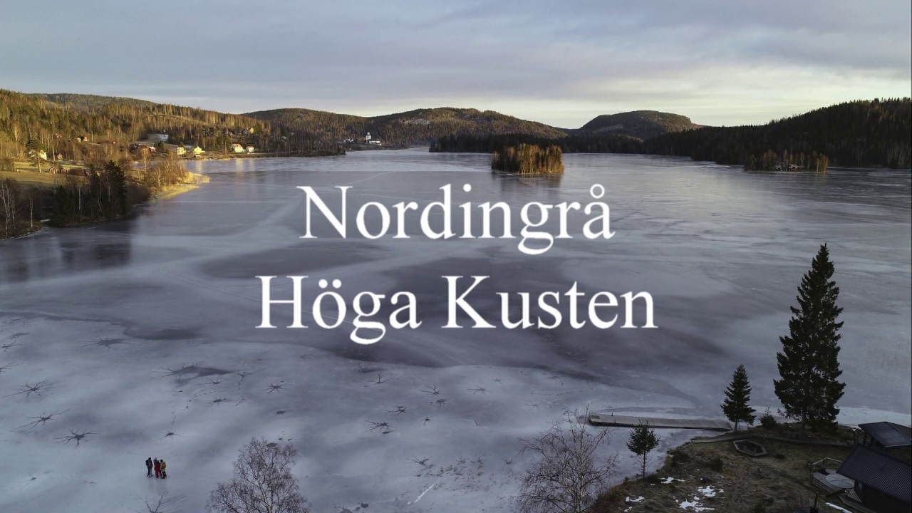 Långfärdsskridskor vid Lappuddens friluftscenter i Nordingrå, höga kusten! movie