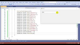 S04.j - DomainUpDown dan NumericUpDown (Visual C#)
