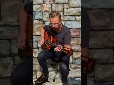 Bill Tippin 000-12 fret Mahogany Guitar at GuitarGal.com