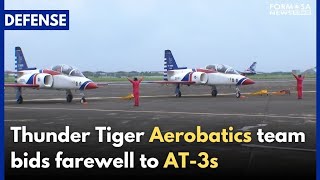 Thunder Tiger Aerobatics Team says goodbye to AT-3s after nearly 4 decades|Taiwan News