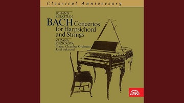 Concerto for Harpsichord and String Orchestra in D major, BWV 1054 - Allegro