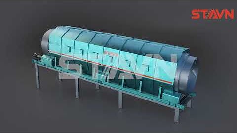 STAVN Garbage Separation Machine - Trommel Screen