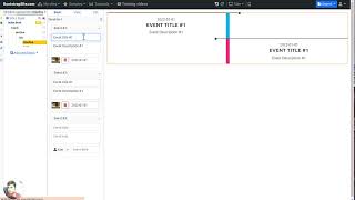 How to add timeline  element in Bootstrap 5 builder