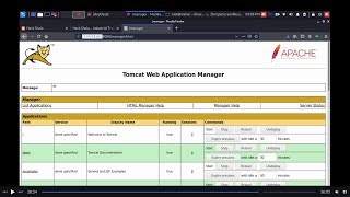 Apache Tomcat Penetration Testing Lab Setup