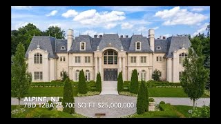 WHAT??!! $25M Mansion In Alpine, NJ