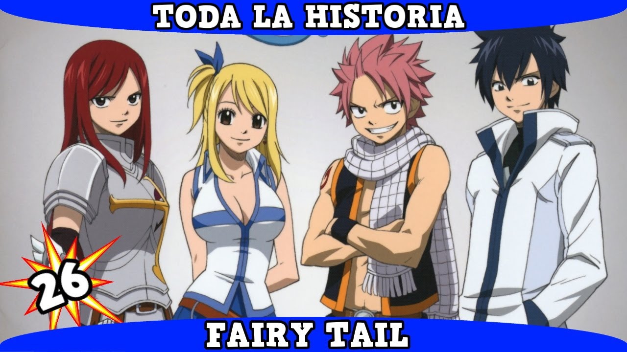 Fairy Tail Temporada 1 (Parte 1) | Toda la Historia en 10 Minutos - YouTube