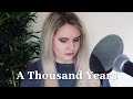 Christina perri  a thousand years  cover by jasmine gibson