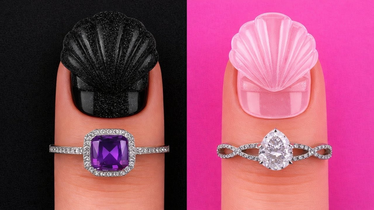 Black VS Pink Happy New Year Drawing Challenge 🖤🎄💖 Good vs Bad One Colored Makeover By YayTime!