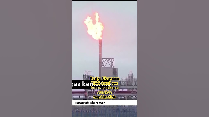 Rusiya Ukraynanı “Türk axını” qaz kəmərinə hücum etməkdə təqsirləndirir